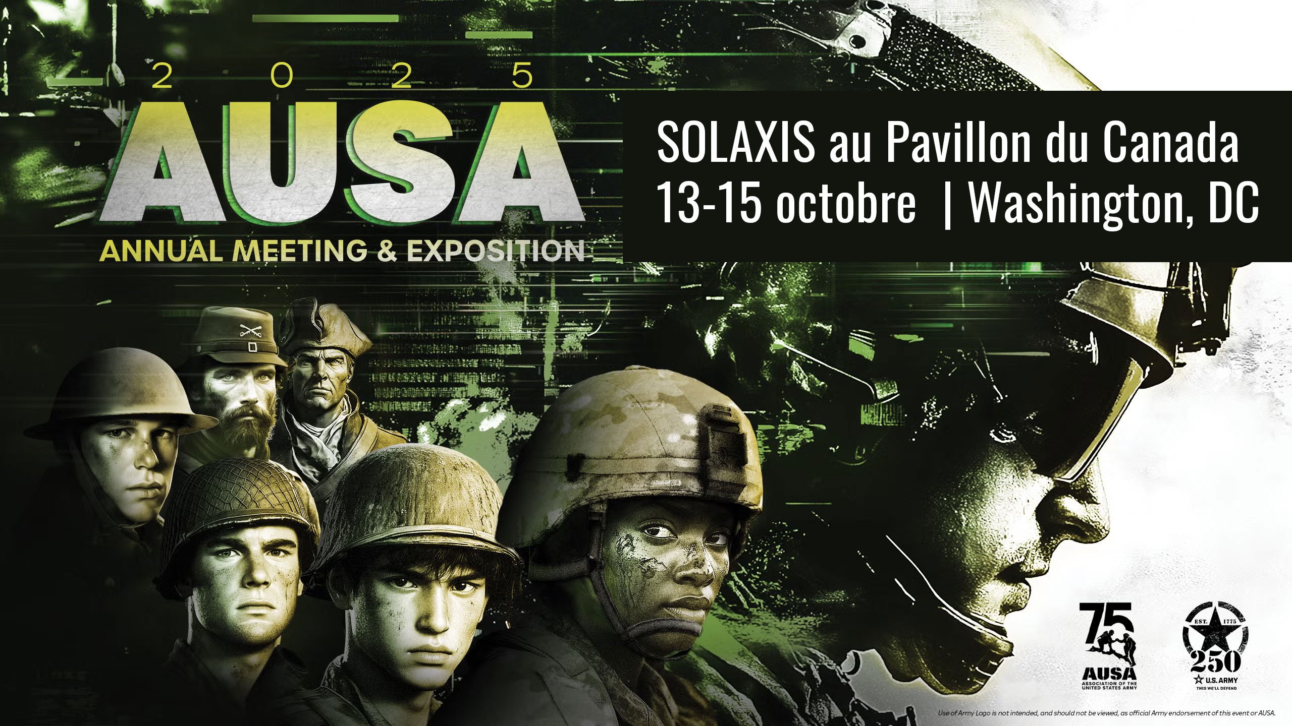 Solaxis au salon AUSA 2025 : votre allié canadien en fabrication additive